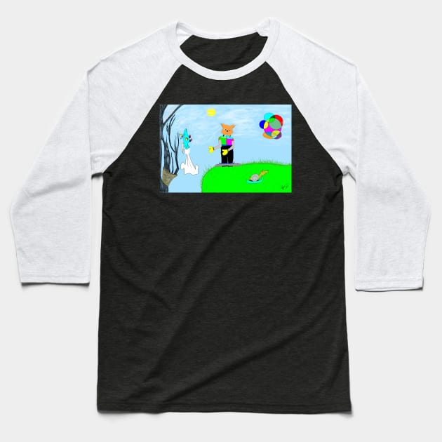 Zoe Zoomer Baseball T-Shirt by YFTV